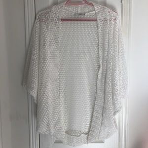 White Cardigan
